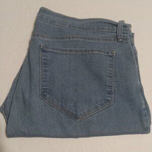 NYDJ Women's Ariel Crop Embellished Jeans Size 18